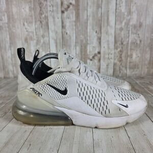 Nike Air Max 270 White Black Women's Running Shoes Sneakers Athletic